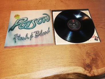Poison Flesh & Blood 1990 Capitol Records 064-791813-1 Europäische Pressung VG/VG